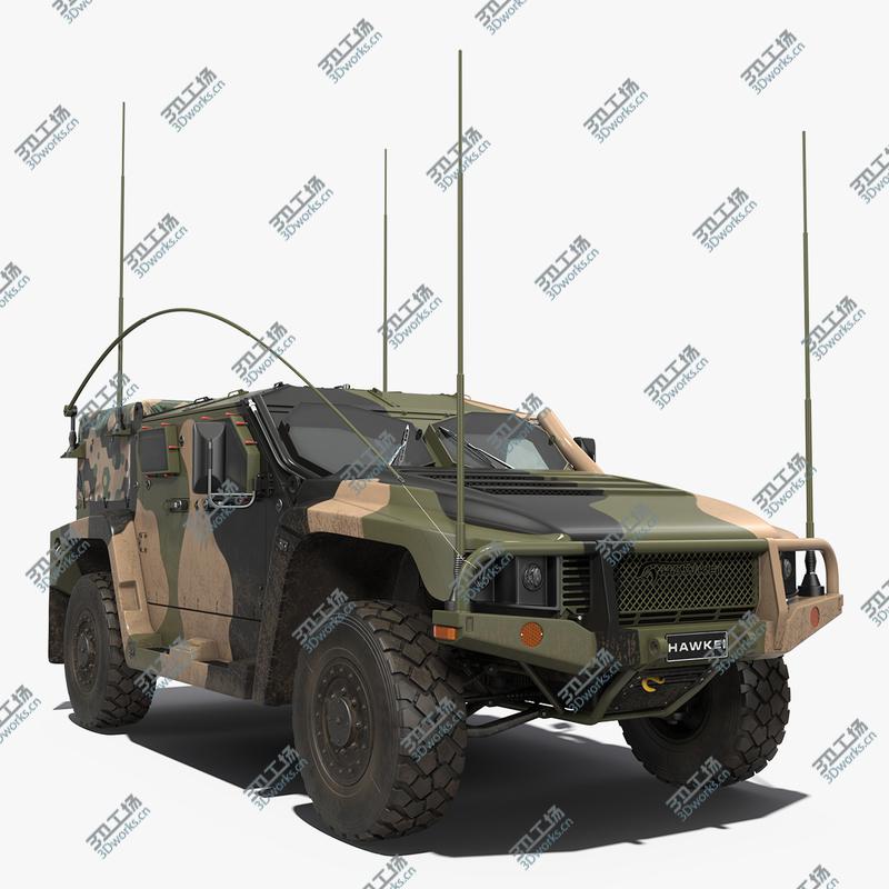 images/goods_img/20210313/3D High Mobility Protected Vehicle Hawkei PMV 4x4 Camo 3D Model model/1.jpg